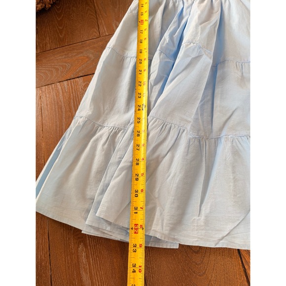 XiRENA Lori Blue Smocked Tiered Sundress Womens Light Blue Size S - Picture 9 of 10